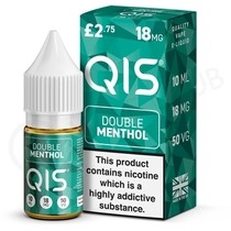 Double Menthol E-Liquid by QIS