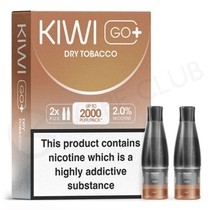 Dry Tobacco Kiwi Go Plus Prefilled Pods