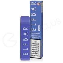 Elf Bar Blackcurrant NC600 Disposable Vape