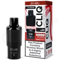 Fizzy Cherry Avomi Cliq 6000 Puff Refill Pack