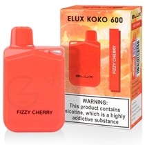 Fizzy Cherry Elux Koko 600 Bar Disposable Vape