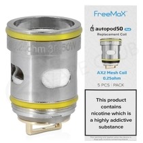 Freemax Autopod50 AX2 Replacement Coils