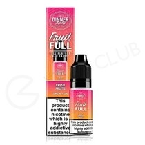 Fresh Fruits Nic Salt E-Liquid by Dinner Lady Fruit Full