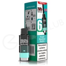 Fresh Menthol Mojito IVG Savr Refill Pack