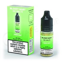 Fresh Mint Nic Salt E-Liquid by Bloody Bar
