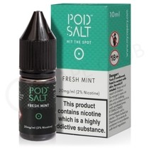 Fresh Mint Nic Salt E-Liquid by Pod Salt