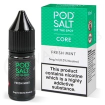 Fresh Mint Nic Salt E-Liquid by Pod Salt