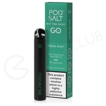 Fresh Mint Pod Salt Go Disposable Vape