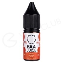 Fresh Orange Fizz Nic Salt E-Liquid by Baa Juice