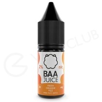 Fresh Orange Fizz Nic Salt E-Liquid by Baa Juice