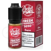Fresh Strawberry E-Liquid  by Pocket Fuel 50/50
