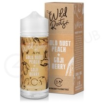 Gold Dust Peach & Goji Berry Shortfill E-Liquid by Wild Roots 100ml