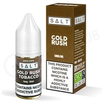 Gold Rush Tobacco Nic Salt E-Liquid by Salt