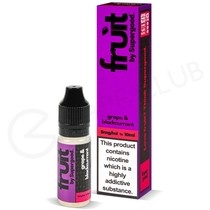 Grape & Blackcurrant Nic Salt E-Liquid by Supergood Fruit