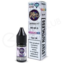 Grape Heads On Ice Nic Salt E-Liquid by Ruthless Bar Saltz