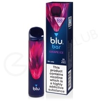 Grape Ice Blu Bar Disposable Vape