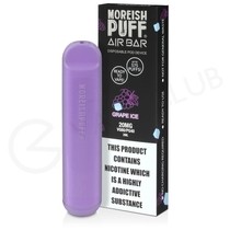 Grape Ice Moreish Puff Air Bar Disposable Vape