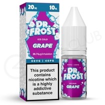 Grape Ice Nic Salt E-Liquid by Dr Frost