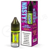 Grape Mixed Berry Nic Salt E-Liquid by Nasty Liq