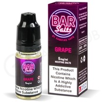 Grape Nic Salt E-Liquid by Bar Salts