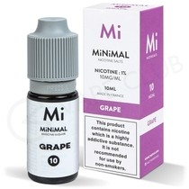 Grape Nic Salt E-Liquid by Minimal