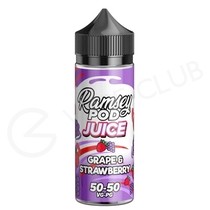 Grape Strawberry Shortfill E-Liquid by Ramsey Pod 100ml