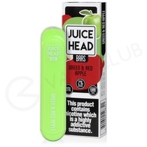 Green & Red Apple Juice Head Bar Disposable Vape
