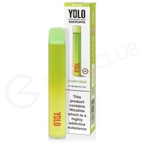 Gummy Bear Yolo Bar M600 Disposable Vape