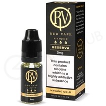 Havano Gold E-Liquid by Red Vape