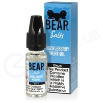 Huckleberry Menthol Nic Salt E-Liquid by Bear Salts