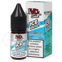 Ice Menthol Nic Salt E-Liquid by IVG
