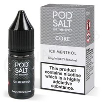 Ice Menthol Nic Salt E-Liquid by Pod Salt