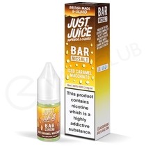 Iced Caramel Macchiato Nic Salt E-Liquid by Just Juice Bar