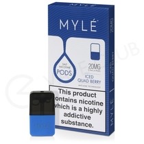 Iced Quad Berry Prefilled Pod by Myle