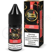 Jammy Biscuit Nic Salt E-Liquid by Dripping Desserts