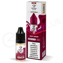 Juicy Grape Nic Salt E-Liquid by Crystal Clear