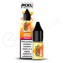 Juicy Peach E-Liquid by Pixl Nic Salts