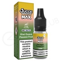 Kiwi Guava Passion Fruit Nic Salt E-Liquid by Jucce Max