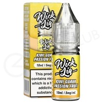 Kiwi Guava Passionfruit Nic Salt E-Liquid by Wick Liq Bar Juice