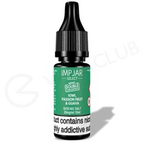 Kiwi Passion Fruit & Guava Nic Salt E-Liquid by Imp Jar Select