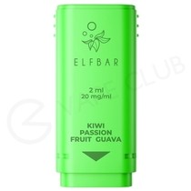 Kiwi Passion Fruit Guava Elf Bar 1200 Prefilled Pod