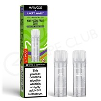 Kiwi Passion Fruit Guava Hawcos x Lost Mary Crystal Pro Prefilled Pods