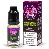 Kiwi Passion Fruit Guava Nic Salt E-Liquid by Bar Salts