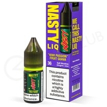 Kiwi Passion Fruit Guava Nic Salt E-Liquid by Nasty Liq