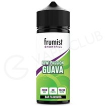 Kiwi Passion Guava Shortfill E-Liquid by Frumist 100ml