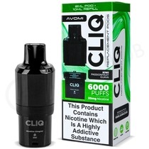 Kiwi Passionfruit Guava Avomi Cliq 6000 Puff Refill Pack