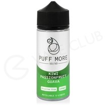 Kiwi Passionfruit Guava Shortfill E-Liquid by Puff More