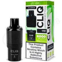 Lemon & Lime Avomi Cliq 6000 Puff Refill Pack