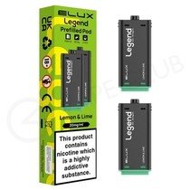 Lemon & Lime Elux Legend 1500 2in1 Prefilled Pods