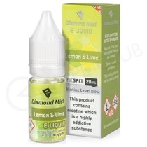 Lemon & Lime Nic Salt E-Liquid by Diamond Mist